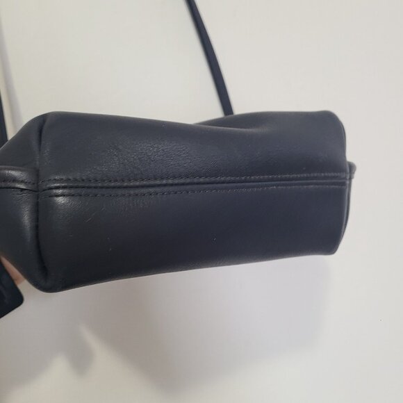 Vintage Coach Quincy Crossbody Shoulder Bag Purse Turnlock Black 9919 - Picture 3 of 8